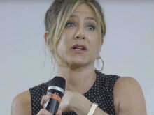 Excerpts From Jennifer Aniston's Emotional Speech at Italian Film Fest