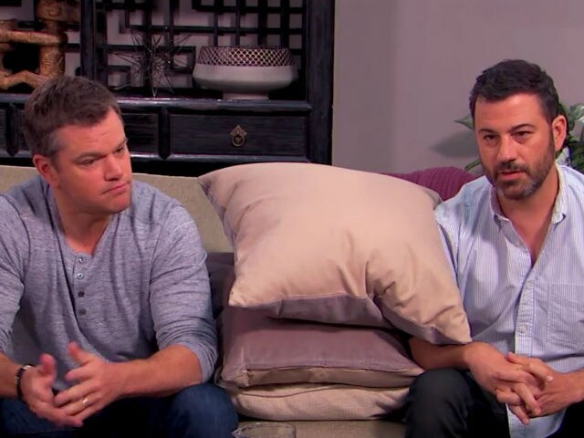 Matt Damon, Jimmy Kimmel Go For Couples Therapy. It's Hilarious
