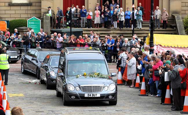 Family Say Final Farewell To Murdered British MP Jo Cox