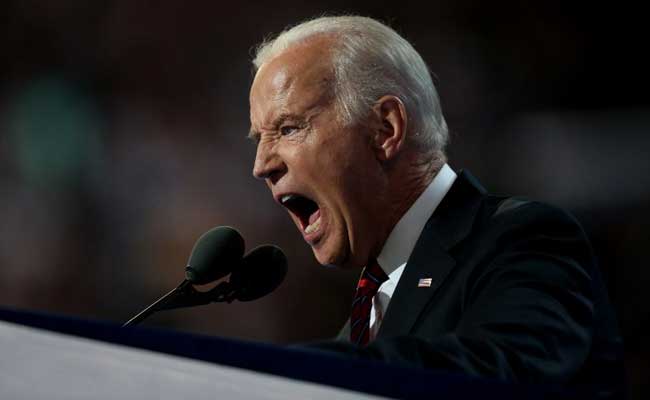 Indignant US Vice-President Joe Biden Tears Into Donald Trump