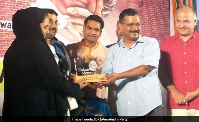 Arvind Kejriwal Inaugurates A Memorial Of Dr Kalam