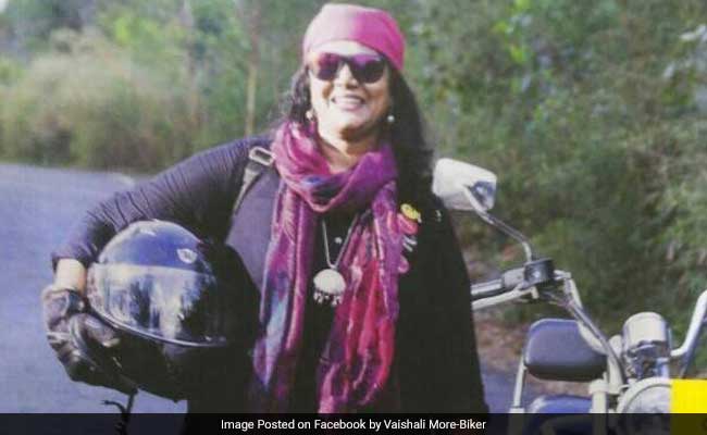 Woman Covers 1,700 Km On Motorbike To Visit Shirdi Shrine