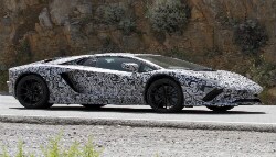 Lamborghini Aventador Facelift Spotted Testing
