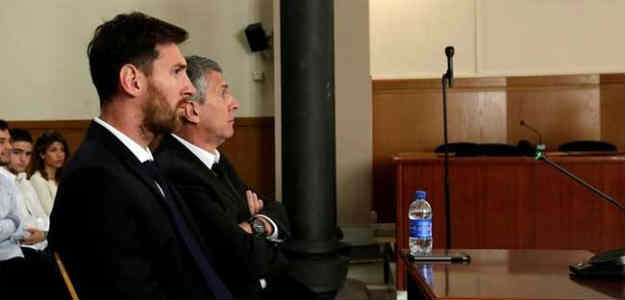 The court found Lionel Messi and his father guilty of three counts of defrauding tax authorities.