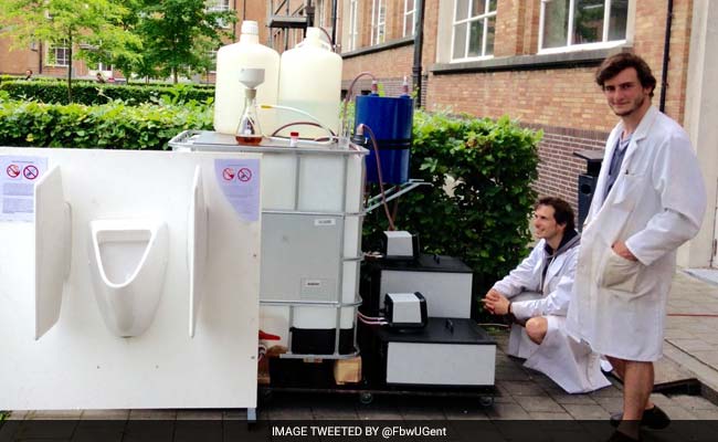 Belgian Scientists Make Novel Water From Urine Machine