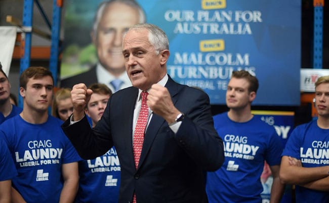 Australia's PM Malcolm Turnbull Tweaks Cabinet Slightly After Narrow Poll Win