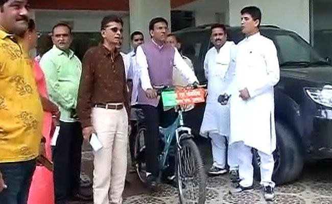 Will You Cycle To Oath Event? Mansukh Mandaviya, Minister Again, Answers