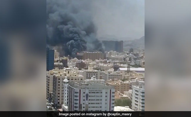 Blaze Engulfs Saudi Mecca Hotel, No Casualties