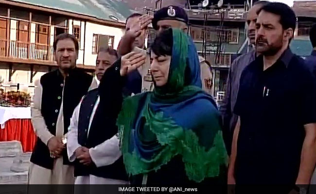 Mehbooba Mufti Seeks People's Support To Safeguard Kashmir From Bloodshed