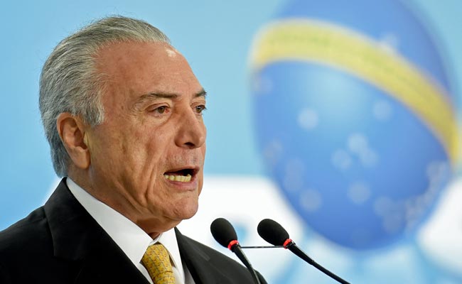 Brazil's President Michel Temer To Block Any Corruption Amnesty