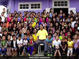 Man From Mizoram, With World's Largest Family, Celebrates Birthday Man From Mizoram, With World's Largest Family, Celebrates Birthday