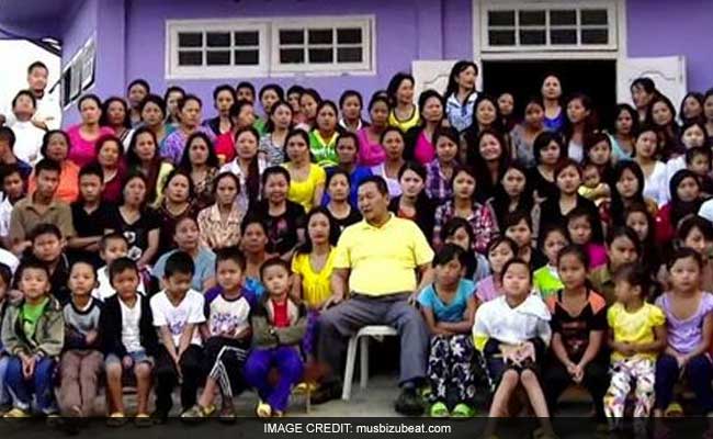 Man From Mizoram, With World's Largest Family, Celebrates Birthday