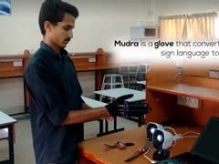 'Smart Glove' For Speech Impaired Developed By B.Tech Students