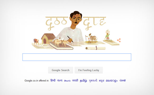 Google Pays Tribute To Famous Indian Writer Premchand With A Doodle