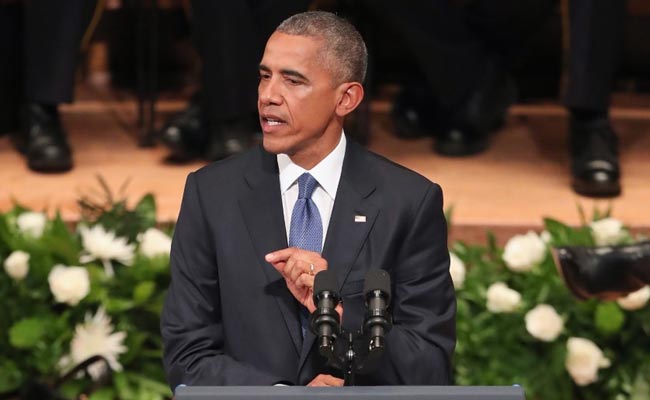 Barack Obama Tells Memorial US 'Not As Divided As We Seem'