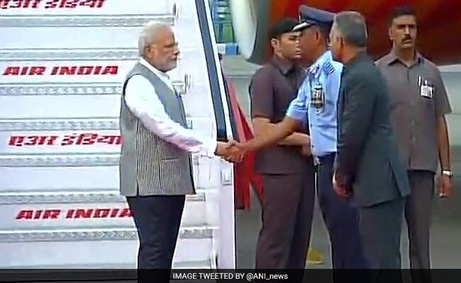 PM Narendra Modi Returns Home After Four-Nation Africa Tour