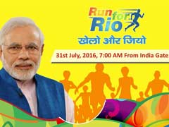 PM Narendra Modi To Flag Off 'Run For Rio' In Delhi