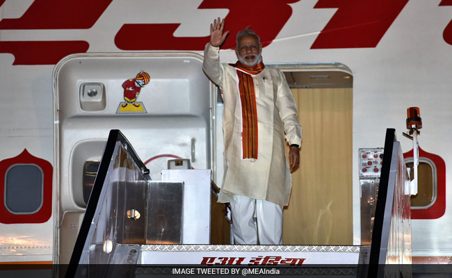 Prime Minister Narendra Modi Leaves For 4-Nation African Tour