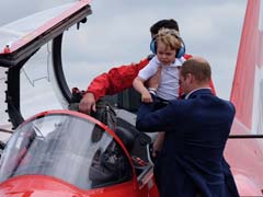 Britain's Prince George gets To Pilot A Jet - Almost