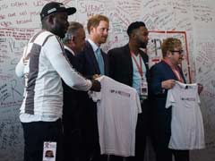 Prince Harry And Elton John Speak Out At AIDS Summit