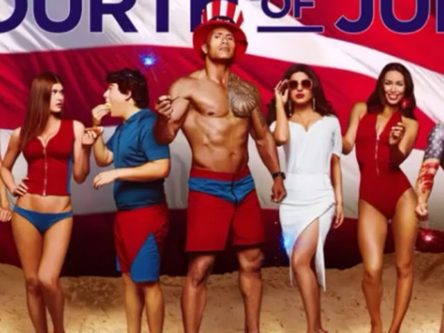 Priyanka Chopra Stars in <I>Baywatch</i> Motion Poster With Dwayne Johnson