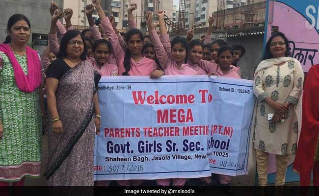 In A First, Parents Attend 'Mega Parent Teacher Meeting' In Delhi Government Schools