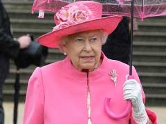 Exhibition Of Queen's Outfits At Buckingham Palace