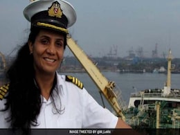 Indian Captain Radhika Menon Is First Woman To Get Bravery At Sea Award Indian Captain Radhika Menon Is First Woman To Get Bravery At Sea Award