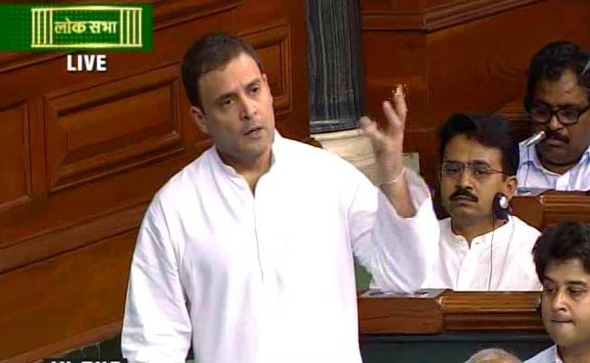 In Rahul Gandhi's Parliament Speech, A Jibe At Poonam Mahajan Too