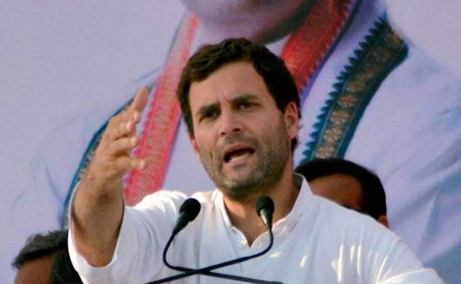 Anandiben A Scapegoat, Says Rahul Gandhi In New Attack On PM Modi