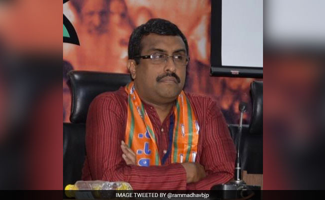 India Trying To Be At The Centre Stage Of Indian Ocean Politics: Ram Madhav