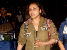 Rani Mukerji Spotted at Mumbai Airport. Everyone is Happy to See Her