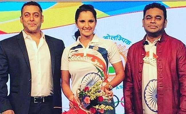 रियो के लिए भारतीय खिलाड़ियों की विदाई पर सजी सितारों की महफिल