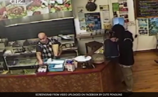 He Ignored Armed Robber To Keep Serving Kebabs. Video Now Viral.
