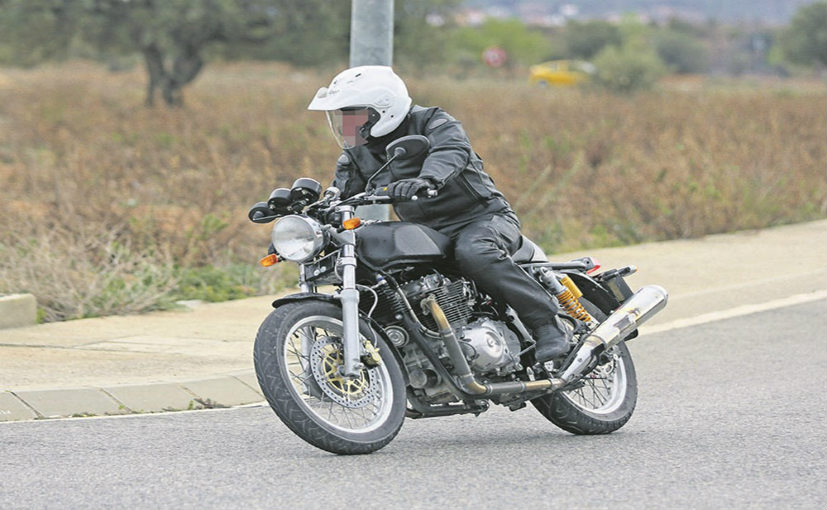 Royal Enfield 750cc Motorcycle Spotted Testing