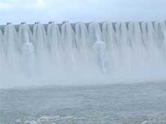 Release Of Water From Sardar Sarovar Dam Tunnel Stopped After Heavy Rain