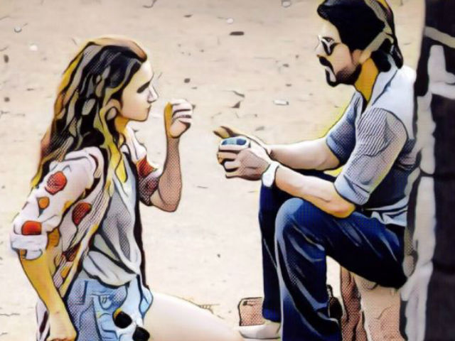 A Prisma Look at Shah Rukh Khan and Alia Bhatt's <i>Dear Zindagi</i>