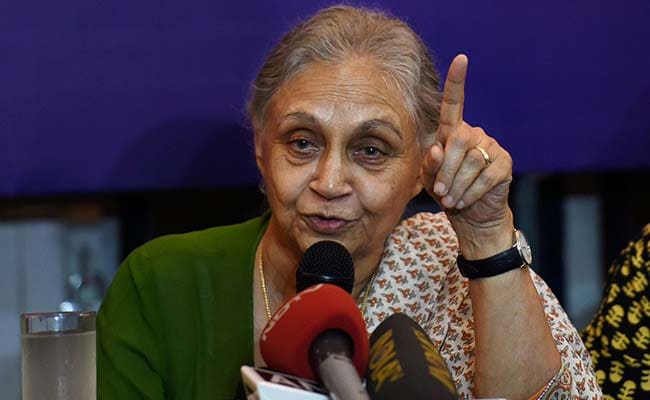 Tanker Scam 'Politically Motivated' To Derail My UP Campaign: Sheila Dikshit