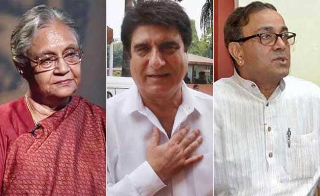 Congress Picks For UP: Sheila Dikshit, 78, Babbar, 64, Sanjay Singh, 64