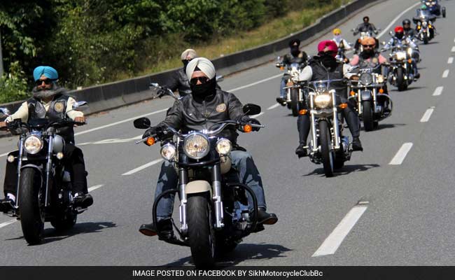 Sikh Bikers Ride 12,000 Km, Raise $60,000 For Cancer Charity In Canada