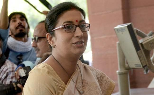 No Prizes For Guessing Who Was Inspired By Hitler: Smriti Irani To Rahul Gandhi