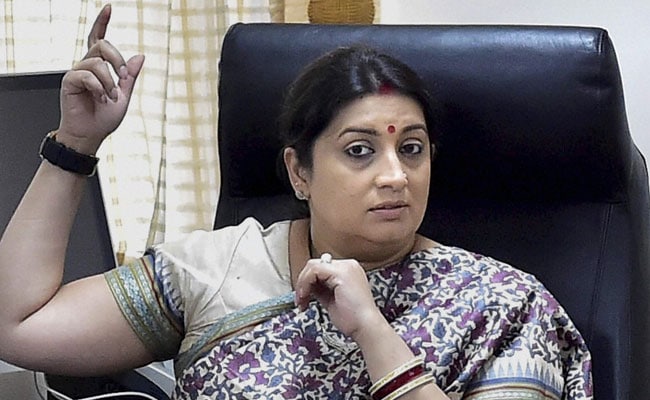 Import Of Second Hand Machines Hurting Textile Industry: Smriti Irani