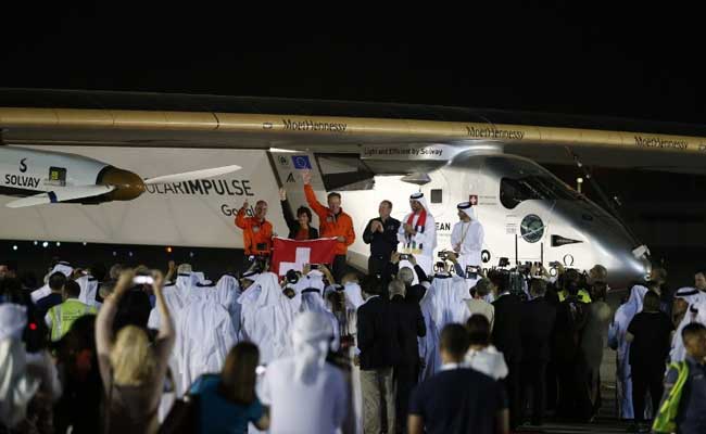 Solar Plane Ends Historic Round-The-World Trip