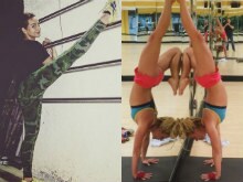Sonakshi Sinha's High Kick, Britney Spears' Handstand. Care to Try?