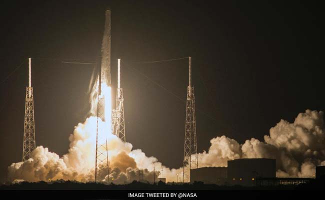 SpaceX Launches Communications Satellite Into Orbit