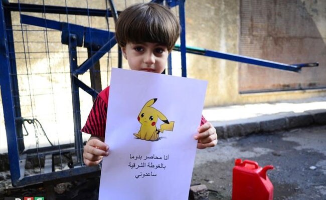 Syrian Opposition Turns To Pokemon To Win Support