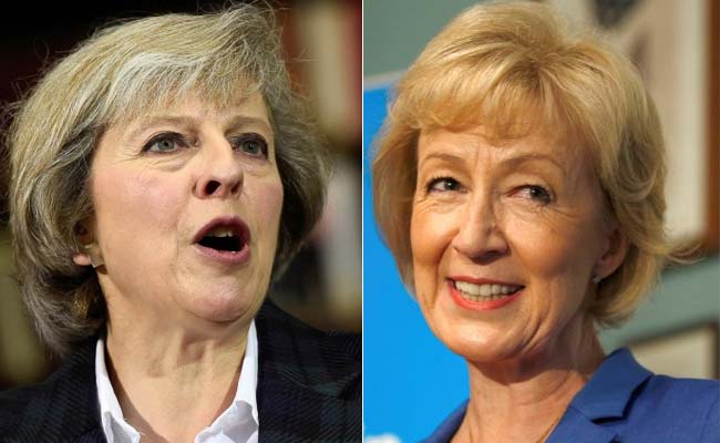 May, Leadsom To Fight All-Women Contest For British Prime Minister