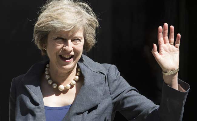 Amid Nuclear Spat, Britain's Theresa May Says Wants Strong China Ties