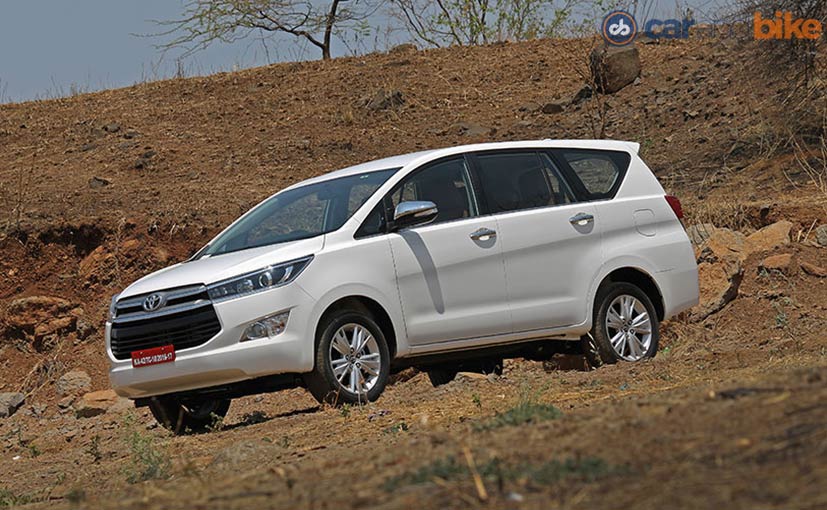 toyota innova crysta front profile