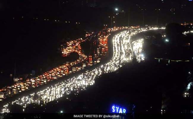After Rain, Monster Jam In Gurgaon Leaves Commuters On Road For Hours